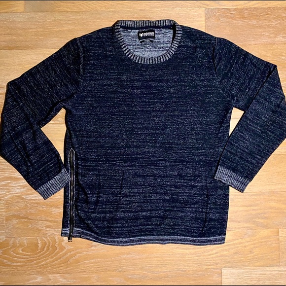 Minimum Crewneck Side Zipper Sweatshirt LRG/XL EUC - Picture 5 of 5